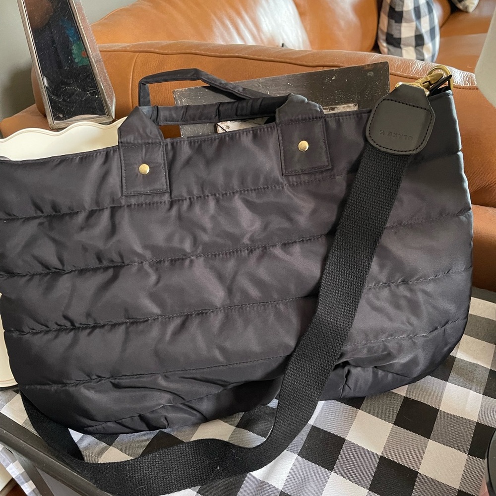 ClareV messenger bag black Nylon Excellent condition. Rarely used